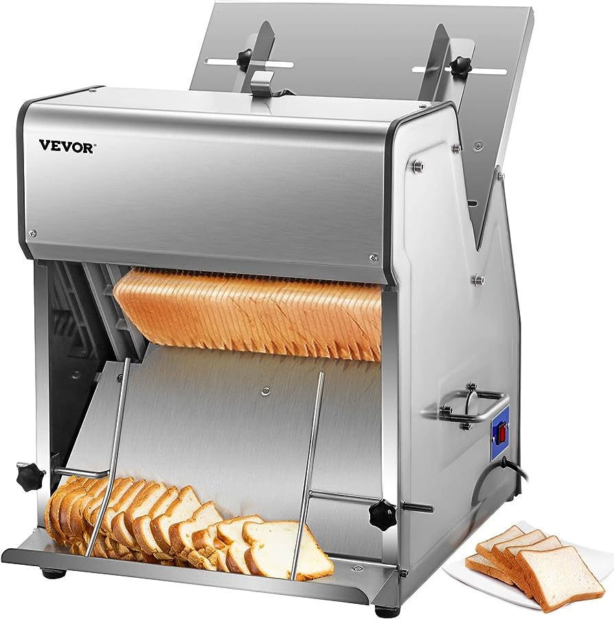 BlazingVEVOR Commercial Bread Slicer